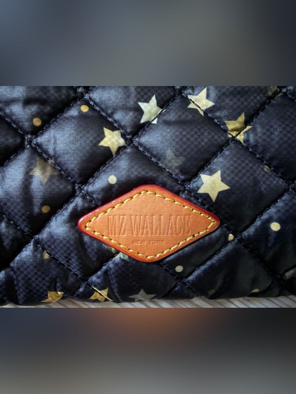MZ Wallace Flat pouch Ombre Stars - Picture 3 of 4